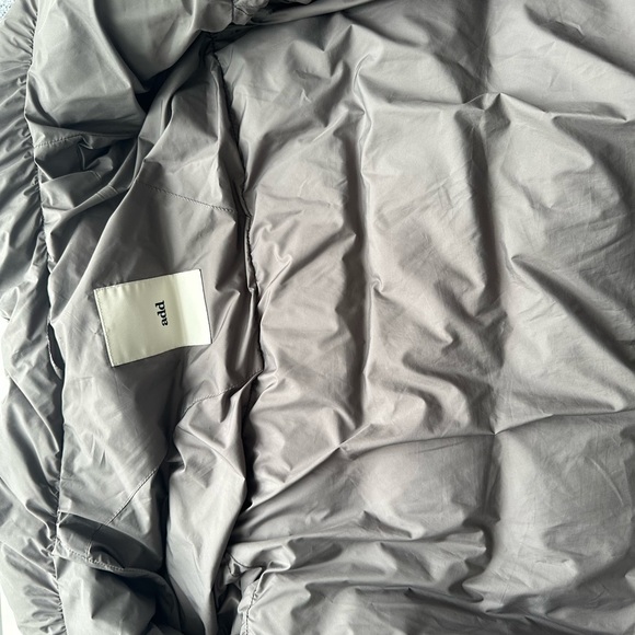 ADD Down Wonen’s Puffer Coat Grey Size Small - Picture 14 of 16